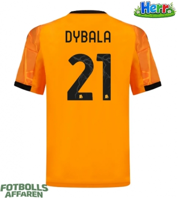 AS Roma Paulo Dybala #21 Bortatröja 2025-26 Kortärmad